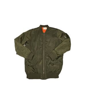 Ashley by 26 International Outerwear Jacket Women’s Size Small Satin Bomber